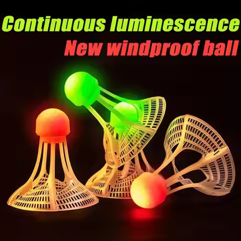 Glow-In-The-Dark Windproof Badminton
